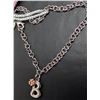 Image 2 : Silver(3.66g), Natural Diamond (0.01ct) Bracelet 6" Retail value $70