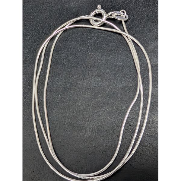 Silver(1.75g), Chain 16" Retail value $50
