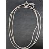 Image 1 : Silver(1.75g), Chain 16" Retail value $50