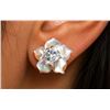 Image 1 : 14k Lab Diamond (2in1) (0.2ct) Earring Retail value $500