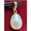 Image 2 : 14k Peg & GP Bail F.W. Pearl Pendant Retail value $200