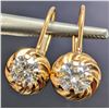 Image 4 : 10k(1.6g), Lab Diamond (1ct) Earring Retail value $3200