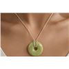 Image 1 : Silver(app 15g), Jadeite Necklace 16-22" Retail value $240