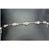 Image 2 : Silver(4.35g),  CZ Bracelet 7" Retail value $140