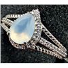 Image 3 : Silver(3.11g), Genuine Gem Ring Retail value $200