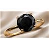 Image 3 : 10k(1.42g), Black Diamond (0.6ct) Ring, Size 6.25 Retail value $2000