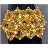 Image 1 : Silver(5.93g), Citrine (6.5ct) Ring Retail value $360