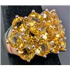 Image 2 : Silver(5.93g), Citrine (6.5ct) Ring Retail value $360
