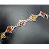 Image 3 : Silver(7.2g), Amber bracelet 7-7.5'' Retail value $420