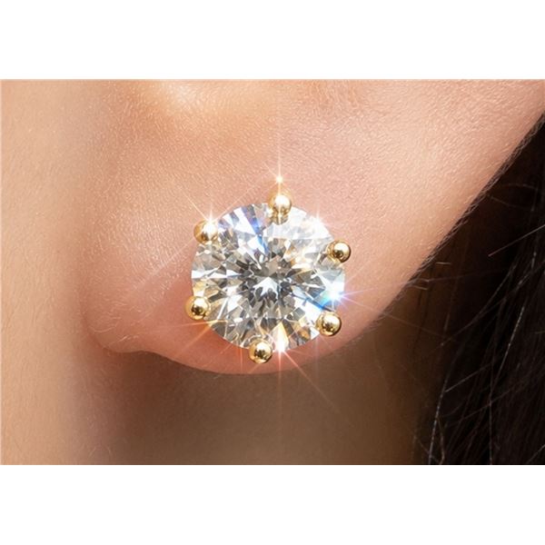 14k Lab Diamond (0.5ct) Earring Retail value $1000