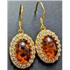 Image 2 : Silver(6.2g), Amber Earring Retail value $400