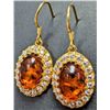 Image 3 : Silver(6.2g), Amber Earring Retail value $400