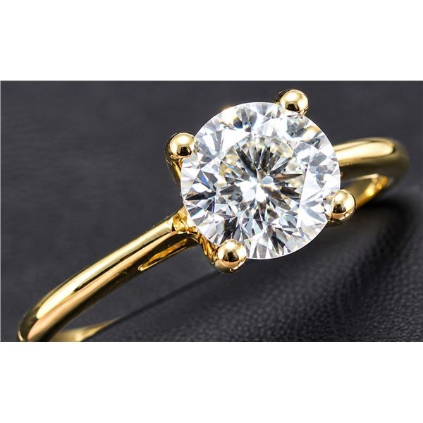 10k(1.1g), Lab Diamond (0.4ct) Ring, Size 7 Retail value $2000