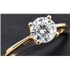 Image 1 : 10k(1.1g), Lab Diamond (0.4ct) Ring, Size 7 Retail value $2000