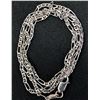Image 3 : Silver(4.72g), Rhodium Plated Italian Chain 22" Retail value $140