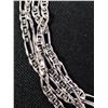 Image 4 : Silver(4.72g), Rhodium Plated Italian Chain 22" Retail value $140
