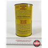 Image 4 : OIL CAN : Shaler Rislone Special Snowmobile Oil (Measures : 6-1/2"H x 4"Dia)