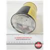 Image 7 : OIL CAN : Shaler Rislone Special Snowmobile Oil (Measures : 6-1/2"H x 4"Dia)