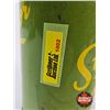 Image 8 : OIL CAN : Superior Motor Oil (Measures : 6-1/2"H x 4"Dia)