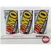 Image 2 : OIL CANS (3) : CO-OP D-MO  (All Measure : 6-1/2"H x 4"Dia)