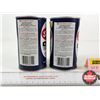 Image 3 : STP Oil Treatment Cans (2) (Cardboard) (Both Full) (Both Measures : 5"H x 3"Dia)
