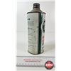 Image 2 : OIL TIN : Quaker State High Performance Gear Oil (Half Full) (Measures : 9"H x 3-1/4"Dia)
