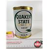 Image 4 : OIL CAN : Quaker State Super Blend 5W-30 (Cardboard) (Full) (Measures : 6"H x 4"Dia)