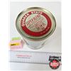 Image 6 : OIL CAN : Quaker State Super Blend 5W-30 (Cardboard) (Full) (Measures : 6"H x 4"Dia)