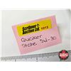 Image 8 : OIL CAN : Quaker State Super Blend 5W-30 (Cardboard) (Full) (Measures : 6"H x 4"Dia)
