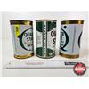 Image 3 : OIL CAN Combo (3) : Quaker State (All Measures : 6-1/2"H x 4"Dia)