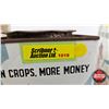Image 7 : Vintage Leytosan Fungicide Tins (3) (Largest Measures : 8"H x 6"W x 6"D)