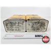 Image 7 : Hydraulic Fluid Cans (2) : Minneapolis-Moline (Both Measure : 10"H x 6-1/2"W x 4"Dia)