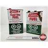 Image 2 : COLEMAN Fuel Cans (2) (Both Measure : 9"H x 6-1/4"W x 4-1/4"D)