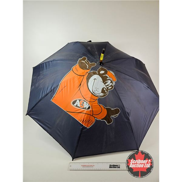 A&W Umbrella  (Measures : 48"Dia)