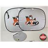 Image 4 : A&W Collapsible Sun Shades (2) w/ Soft Side Cooler (Sun Shade Measures : 23"H x 28"W)