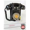Image 2 : Vintage Rotary Wall Telephone (Measures : 9"H x 6-1/2"W x 6"D)