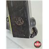 Image 6 : Vintage Rotary Wall Telephone (Measures : 9"H x 6-1/2"W x 6"D)