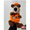 Image 11 : A&W Plush Bears (3) : - Teddy Bear - Backpack - Hand Puppet