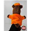 Image 13 : A&W Plush Bears (3) : - Teddy Bear - Backpack - Hand Puppet