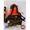 Image 4 : A&W Plush Bears (3) : - Teddy Bear - Backpack - Hand Puppet