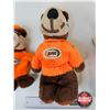 Image 6 : A&W Plush Bears (3) : - Teddy Bear - Backpack - Hand Puppet