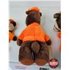Image 8 : A&W Plush Bears (3) : - Teddy Bear - Backpack - Hand Puppet