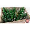 Image 3 : Wood Crate w/ Bottles (34) : ACL Labels - (24) Old Colony - (10) Capital Beverages (Crate Measures :