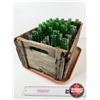 Image 6 : Wood Crate w/ Bottles (34) : ACL Labels - (24) Old Colony - (10) Capital Beverages (Crate Measures :
