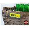 Image 7 : Wood Crate w/ Bottles (34) : ACL Labels - (24) Old Colony - (10) Capital Beverages (Crate Measures :