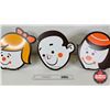 Image 3 : A&W Burger Family Heads (Grandpa, Papa, Mama, Teen, Baby) (Average Size : 14"H x 3/4"D)