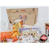 Image 7 : A&W Root Beer Ornaments w/ Jigsaw Puzzle, Brown Paper Bags, Etc!