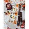 Image 8 : A&W Root Beer Ornaments w/ Jigsaw Puzzle, Brown Paper Bags, Etc!