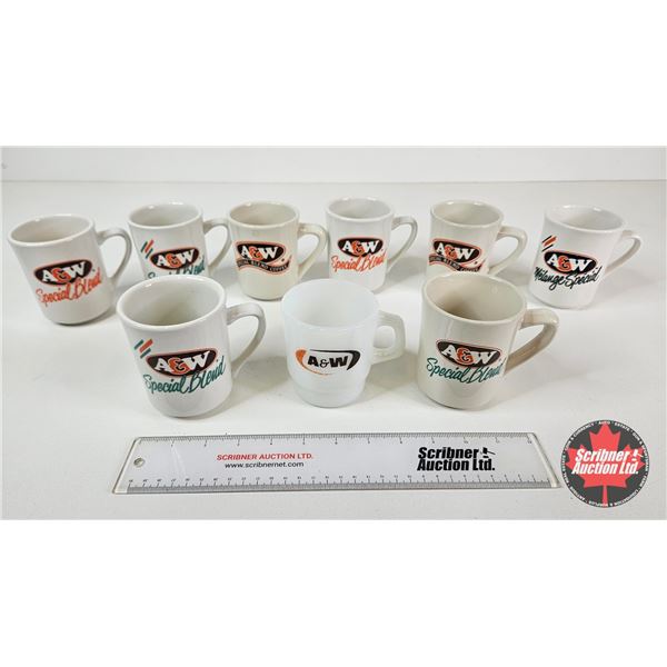 A&W Coffee Cups (9)