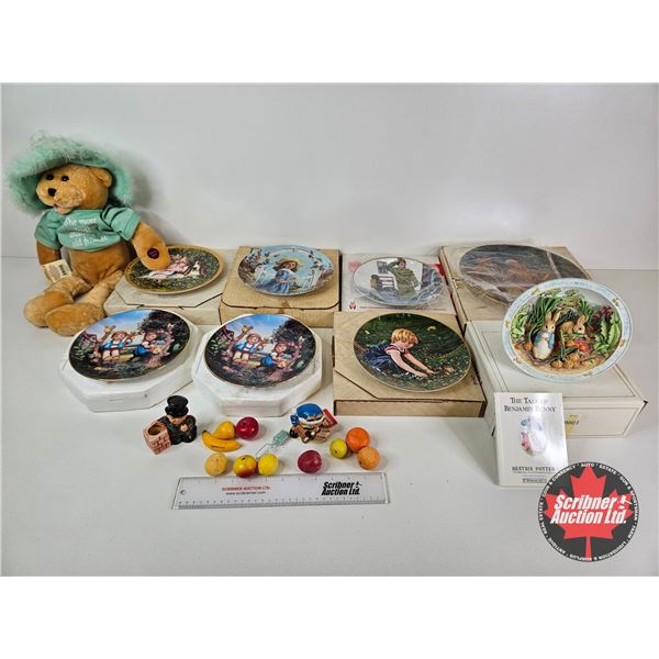 Collector Combo ~ Children Theme :  - (8) Collector Plates  - Plush Toy - Ornaments - Etc!